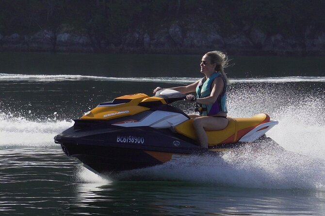 Ocean is Yours Seadoo Experience from Vancouver - Riding from Horseshoe Bay toward Howe Sound