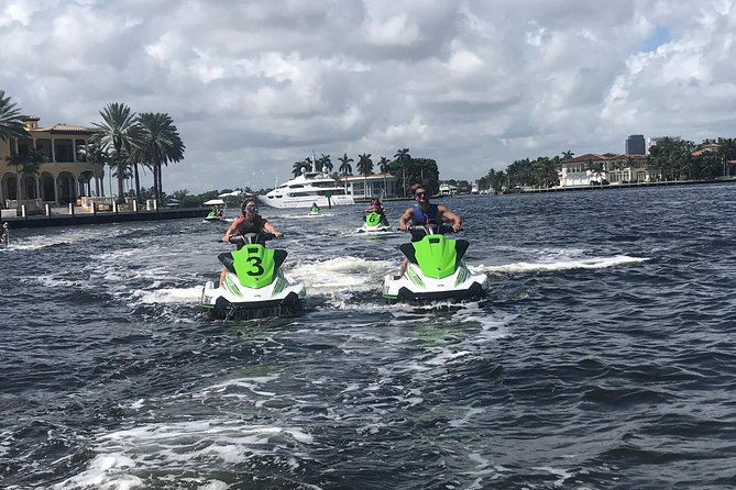Oceanfront Jet Ski Rental Pompano Beach Florida Lighthouse View - Riding toward the open ocean
