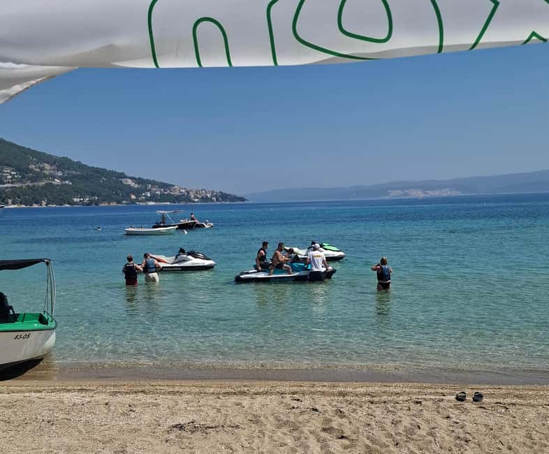 Omiš: Jet Ski Rental with Instructions - Riding a two-seat SeaDoo GTI 130