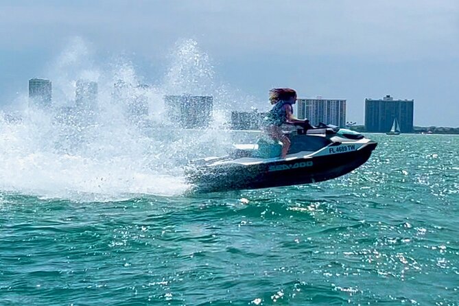 One Hour Guided JetSki Tour - Reaching the open water near Clearwater