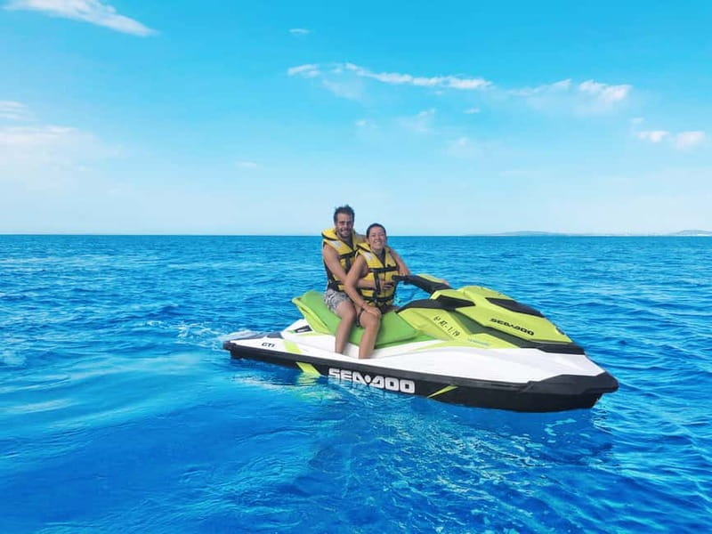 Palma de Mallorca: Los Deltas Jet Ski Tour - Cala Vella: the hour’s best pause