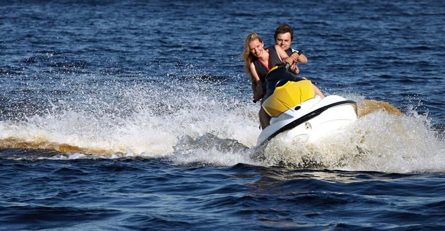 Pattaya Beach: Jet Ski Adventure - Pattaya’s coastline from offshore