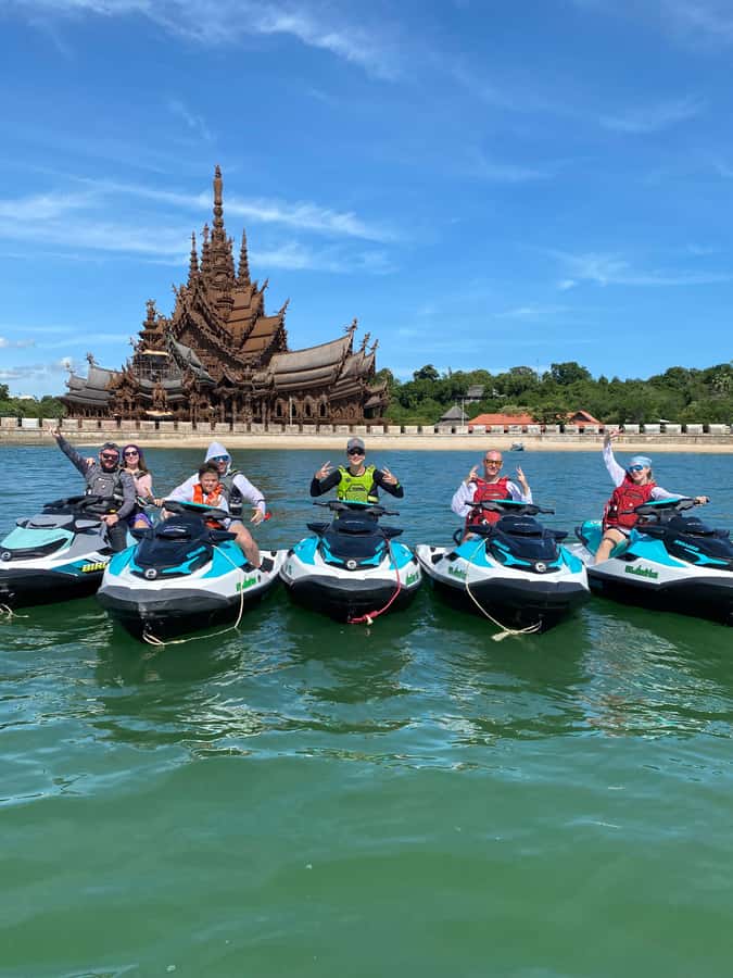 Pattaya Jet Ski Island Hopping by TSA Thailand - What riding the jet ski is really like