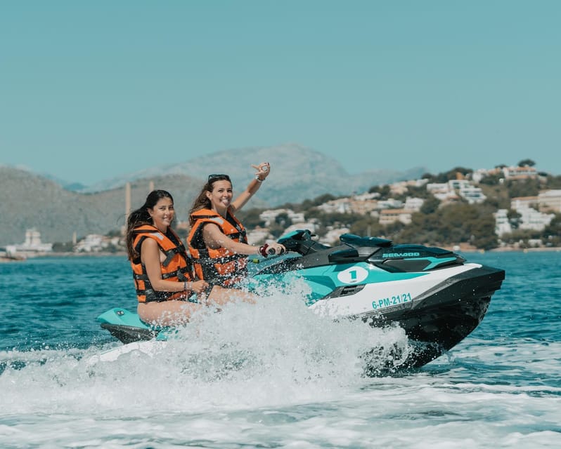 Peguera: Racing Car Drive and Jet Ski Combo Tour - Two kinds of speed in one Peguera afternoon