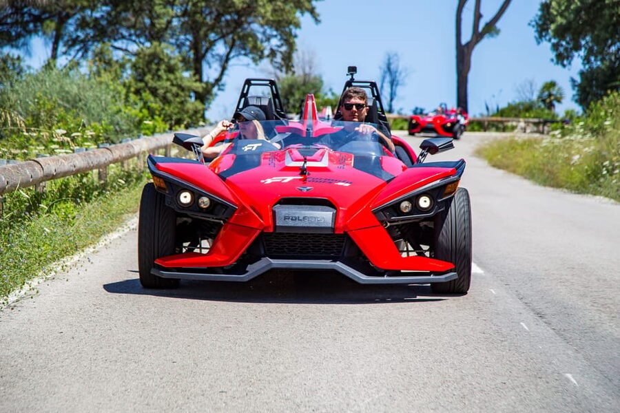 Peguera: Racing Car Drive and Jet Ski Combo Tour - Port dAndratx, Camp de Mar, and Cala Fornells