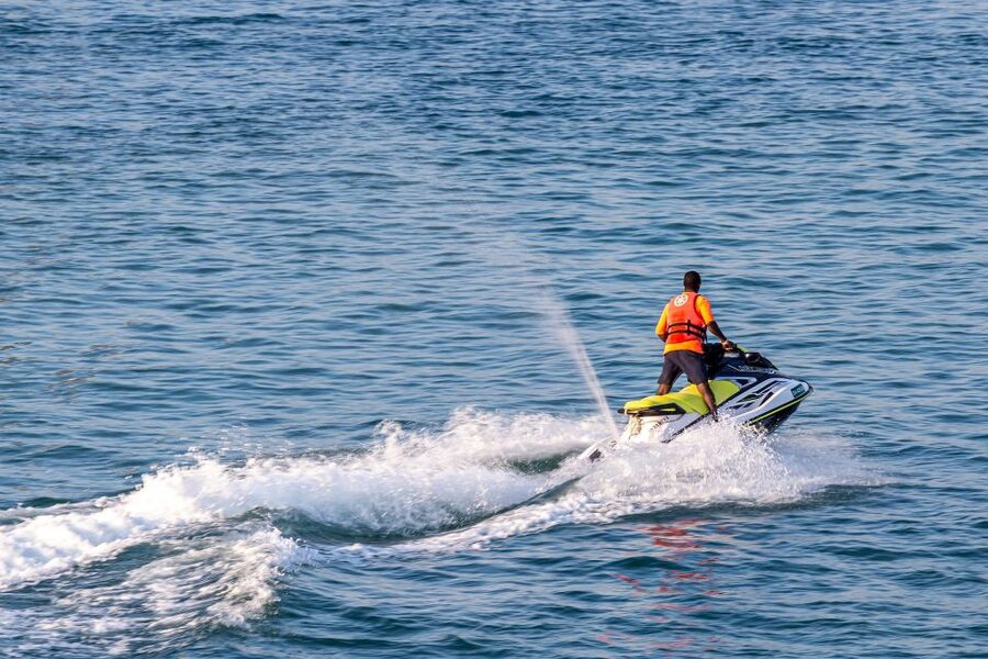 Perivolos: Private South Coast Discovery on a Jet Ski - From Perivolos Beach to Santorini’s volcanic south coast