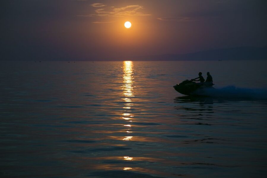Perivolos: Private South Coast Discovery on a Jet Ski - What the safety boat and equipment add