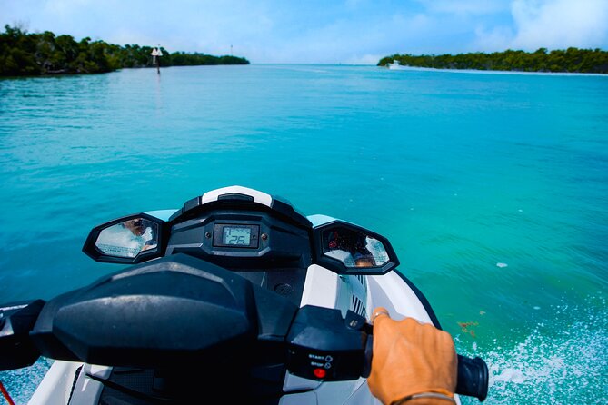 Personalized Key West JetSki Tour for Small Groups Nearly Private - The sandbar stop for swimming and photos