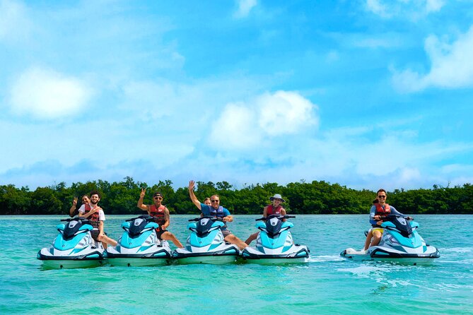 Personalized Key West JetSki Tour for Small Groups Nearly Private - Getting comfortable before the throttle opens