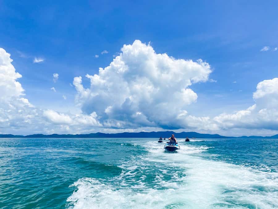 Phuket: 5 or 8-Island Jet Ski Tour with Lunch and Transfer - Mangrove River and Bat Island