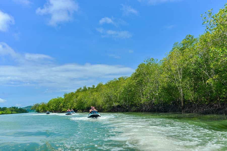 Phuket: 5 or 8-Island Jet Ski Tour with Lunch and Transfer - Lunch, photographs, and the practical extras