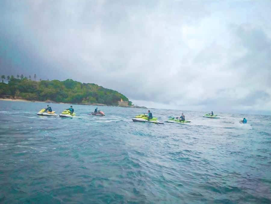 Phuket: Jet Ski Tour Patong Beach with 9 Check-in Points - Karon Beach, Kata Beach, and Koh Pu