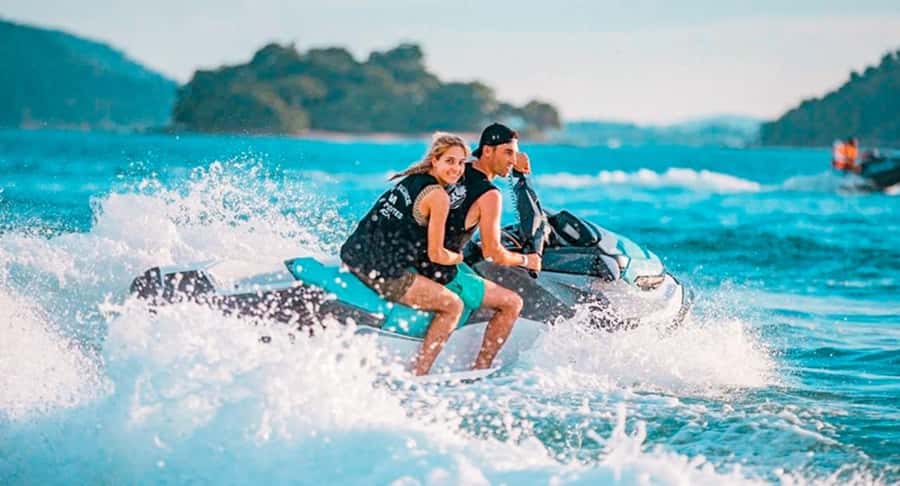 Phuket: Jet Ski Tour to 6 Islands with Lunch & Transfers - Six islands, one fast-moving day on the Andaman Sea