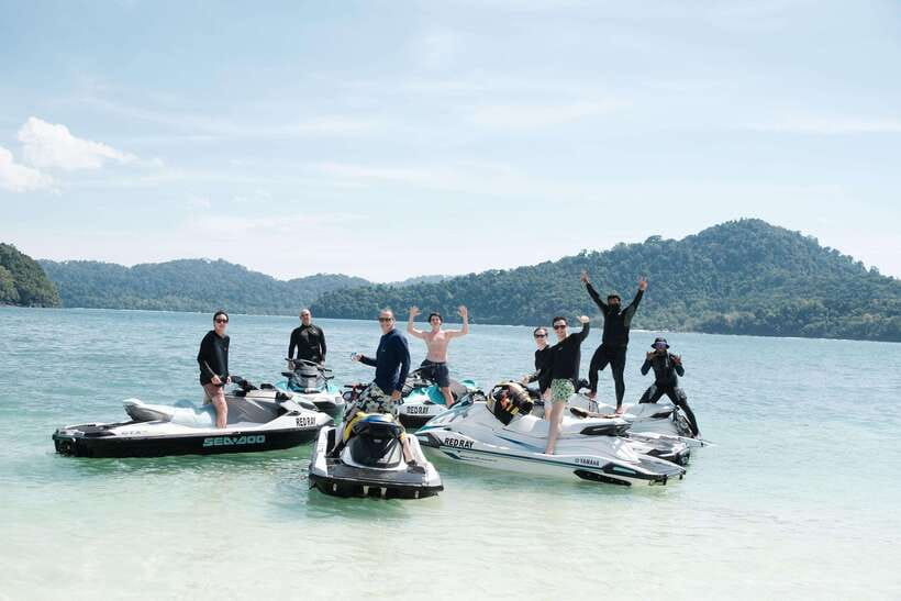 (PRIVATE) Platinum Package Jet Ski Tour Langkawi, Red Ray - Guides, transfers, and timing