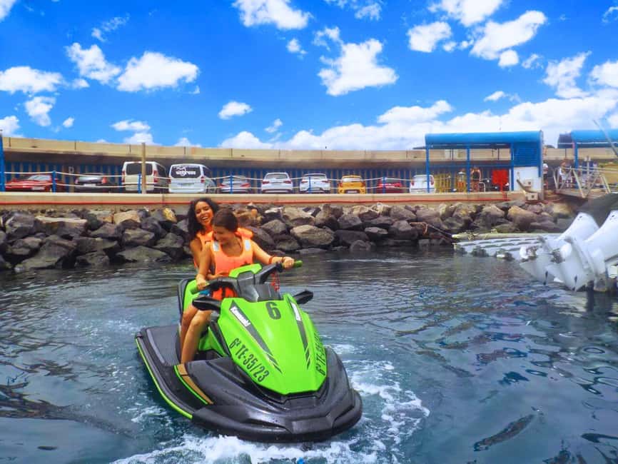 Puerto Colón: Yamaha Jet Ski Tour Along Tenerife's Coast - Twenty minutes along Costa Adeje