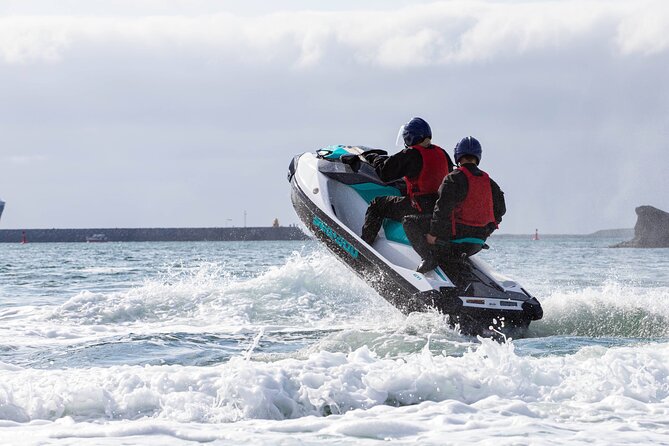 Puffin Jet ski tour in Reykjavík - Stop 2: The Imagine Peace Tower