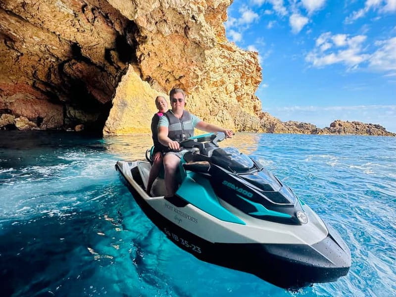 Santa Eulalia: Jet Ski Tour with Optional Dolphin Searching - Dolphins are a bonus, not the purpose of the day