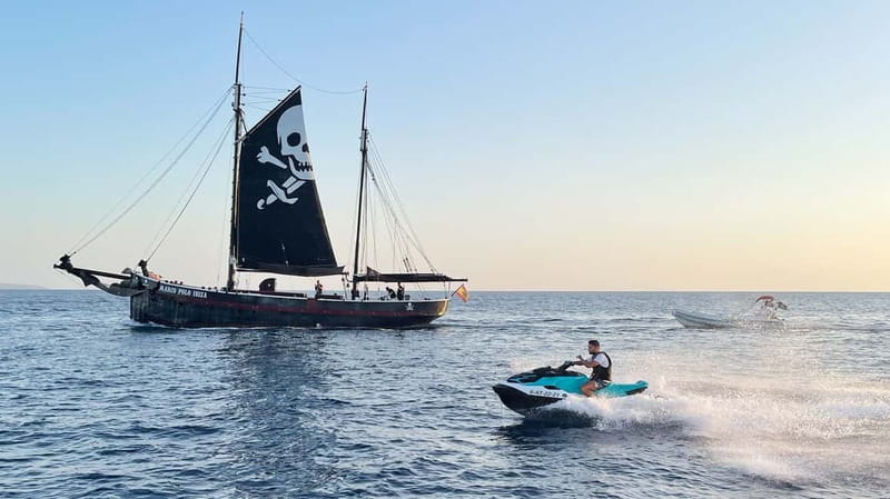Santa Eulalia: Jet Ski Tour with Optional Dolphin Searching - How safe and beginner-friendly is the ride?