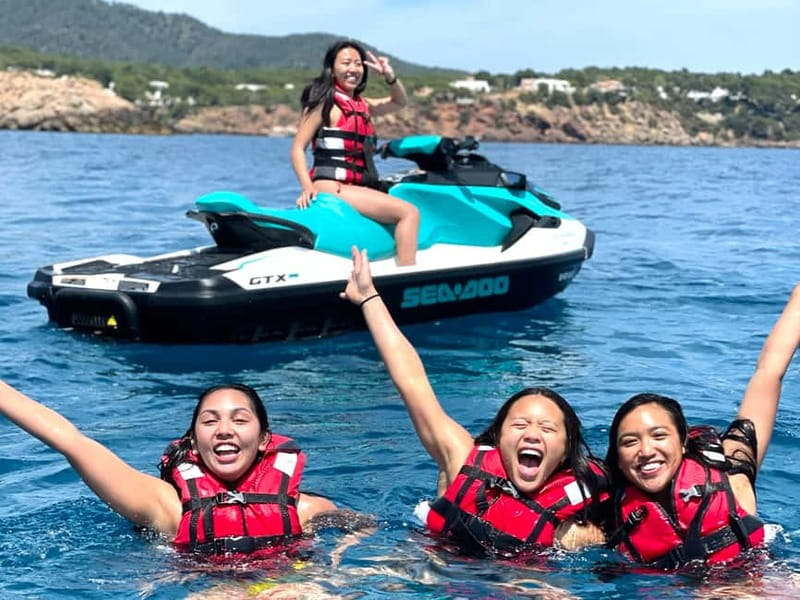 Santa Eulalia: Jet Ski Tour with Optional Dolphin Searching - Who should book this Santa Eulalia jet ski trip?