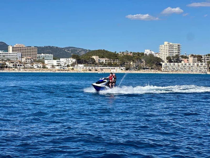 Santa Ponça: 30-Minute Jetski Ride - What the Yamaha VX jetski feels like on the water