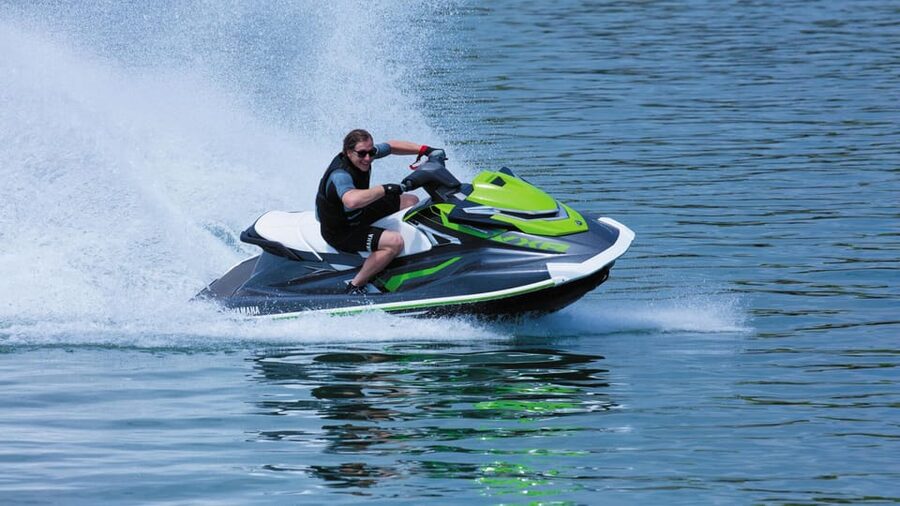 Santorini: Jet Ski Rental Perissa, Perivolos & St George - The Yamaha VXS SPORT 130HP ride