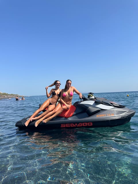 Santorini: Jet Ski Rental Perissa, Perivolos & St George - What happens before you start the engine
