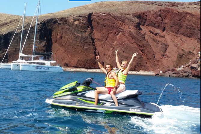 Santorini: Perivolos Beach Jet Ski Rental - How the price fits a Santorini day