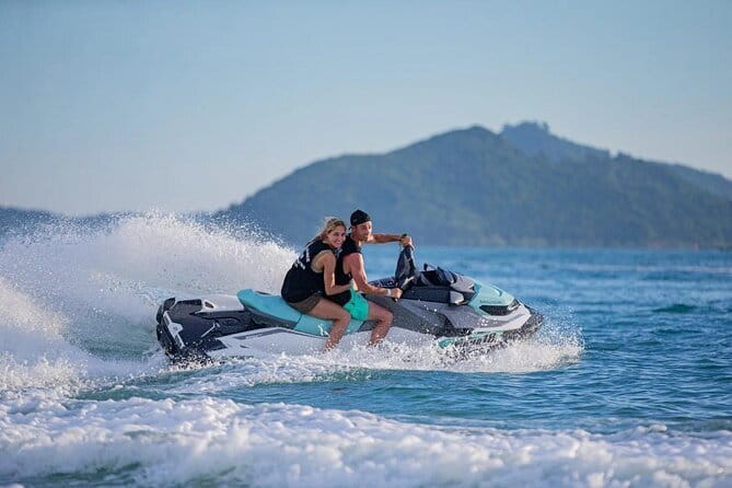 Scenic 9 Island Jet Ski Ride with Monkey Spotting from Phuket - Monkey Island and the close encounter