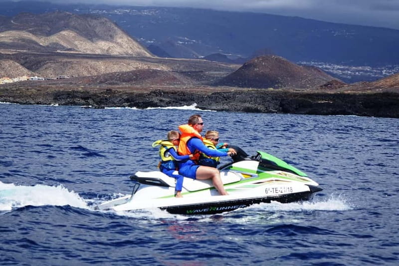 Single Jet Ski Ride with Pickup & Drop-off in Tenerife South - What the one-hour ride feels like