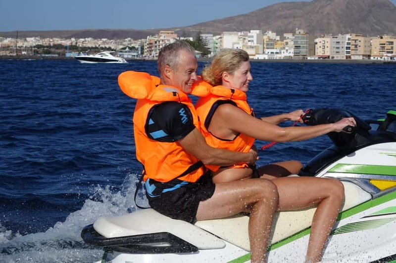 Single Jet Ski Ride with Pickup & Drop-off in Tenerife South - What is included for $130