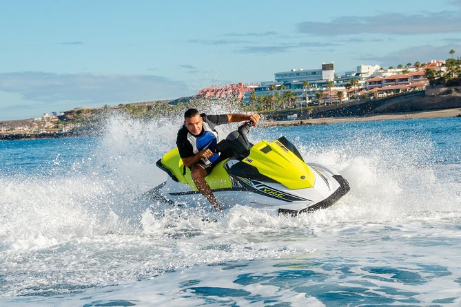 Single Jet Ski Safari 1-Hour Guided Your of Tenerife - Learning the controls before the ride
