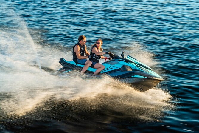 Six Fins Key West 1-hour Freestyle Jet Ski Tour - The safety briefing and equipment