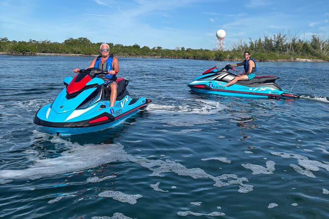 Six Fins Key West 1-hour Freestyle Jet Ski Tour - Leaving Hurricane Hole Marina