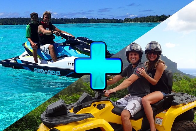 Small Magic Combo 3h30 of Quad + 1H00 of Jetski - Starting at Opunohu at 8:30 a.m.