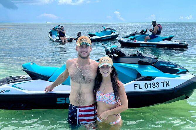 Smaller Groups = Better Experience! Key West Jet Ski Adventure - Seeing the harbor and Southernmost Point from offshore