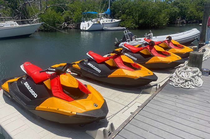 St Thomas Jet Ski Rental - GoPro footage and marina drinks
