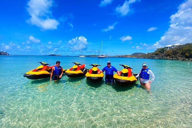 St Thomas Jet Ski Rental - Freestyle or guided riding