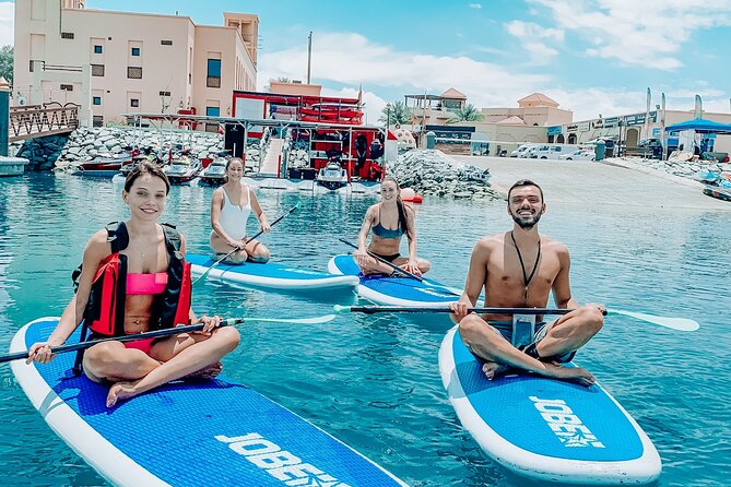 Stand Up Paddle Board 1h + cafe @POPEYE JETSKI in Dubai - Getting started at Popeye Jetski Rental