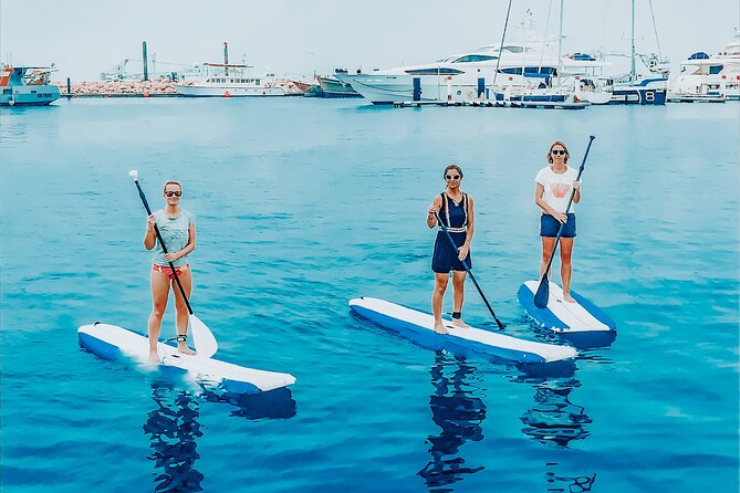 Stand Up Paddle Board 1h + cafe @POPEYE JETSKI in Dubai - The one-hour paddle and Dubai from the sea