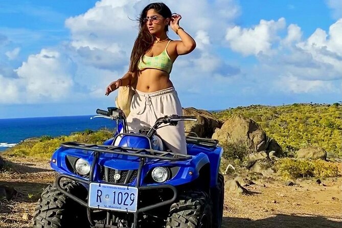 Sun & Fun Combo Jetski/ATV - Riding from Philipsburg toward the French side