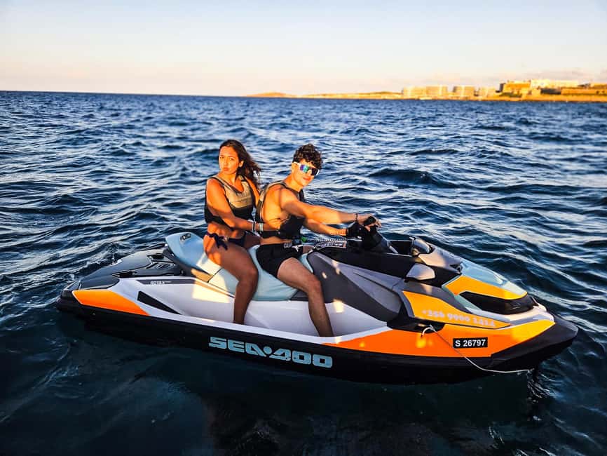 Sunset Jet Ski Tour Malta – Blue Lagoon, Caves & Comino - Comino, Cominotto, and the Open-Water Ride
