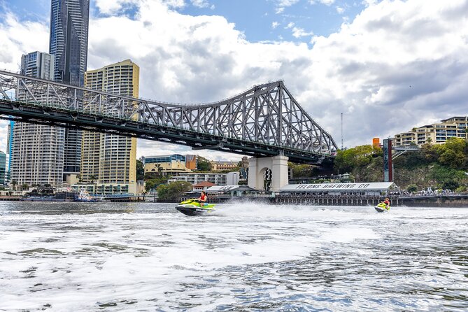 Sunset Jet Ski Tour on the Brisbane River - Kangaroo Point Cliffs and South Bank Parklands