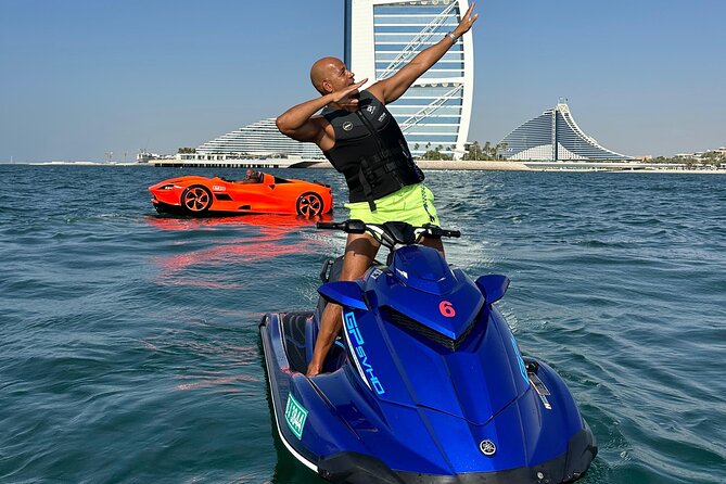 Supercharge Jet Ski Ride DUBAI Views + FREE PICS, VIDS & COFFEE - A fast look at Dubai from Jumeira