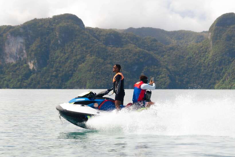 Supreme Jet Ski Package – Premium Private Langkawi Adventure - Safety briefing, jet skis, and the first run
