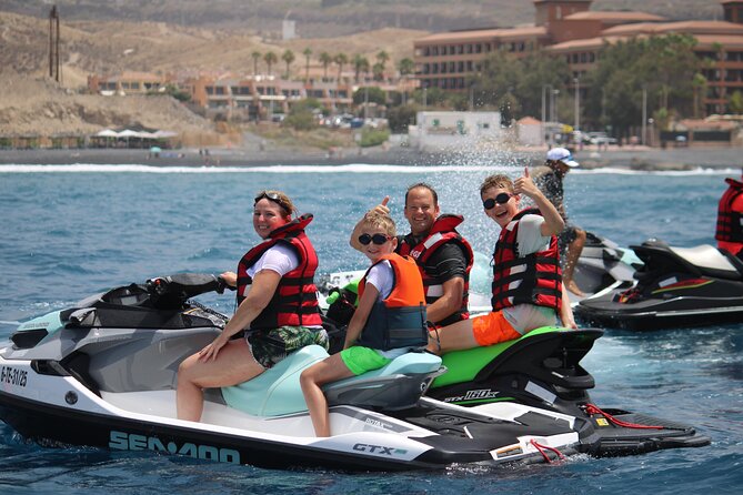 Tenerife Double Jet Ski Safari - Leaving Puerto Colón for Tenerife’s south coast