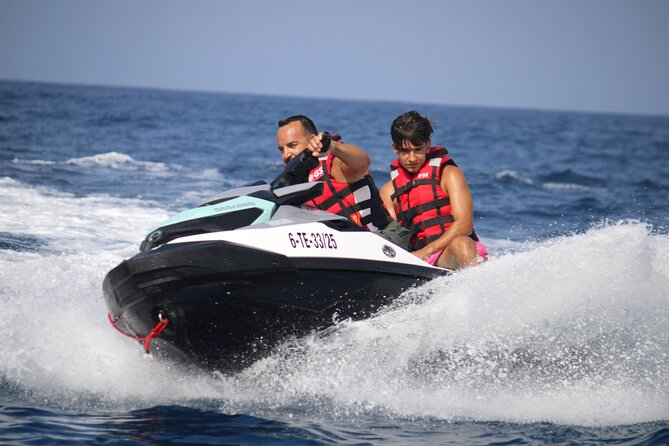 Tenerife Double Jet Ski Safari - Diego Hernández Beach from the water