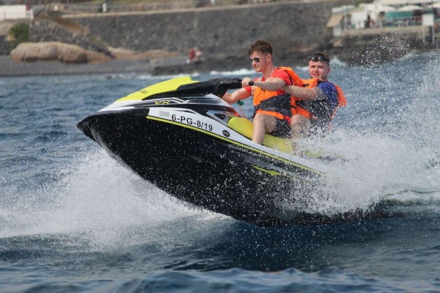 Tenerife: Jet Ski Guided Tour Discovery the Coastline - The first run along Tenerife’s coast