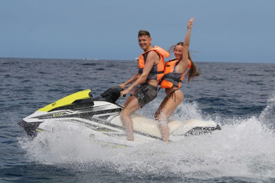 Tenerife: Jet Ski Guided Tour Discovery the Coastline - What the small group changes