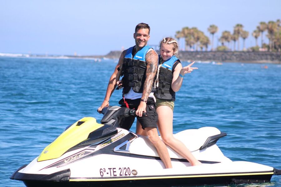 Tenerife: Jet Ski Guided Tour with Optional Photo Service - The swimming stop and what to bring