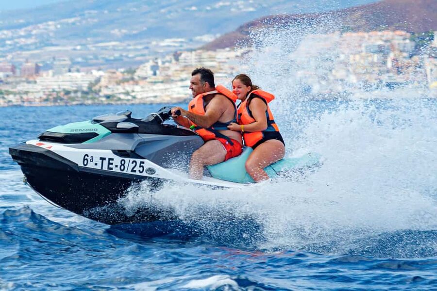 Tenerife: Jet Ski Ocean Safari with Optional Transfer - Riding the Atlantic from Las Galletas